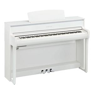 Yamaha Clavinova CLP-775 White Digital Piano with Bench